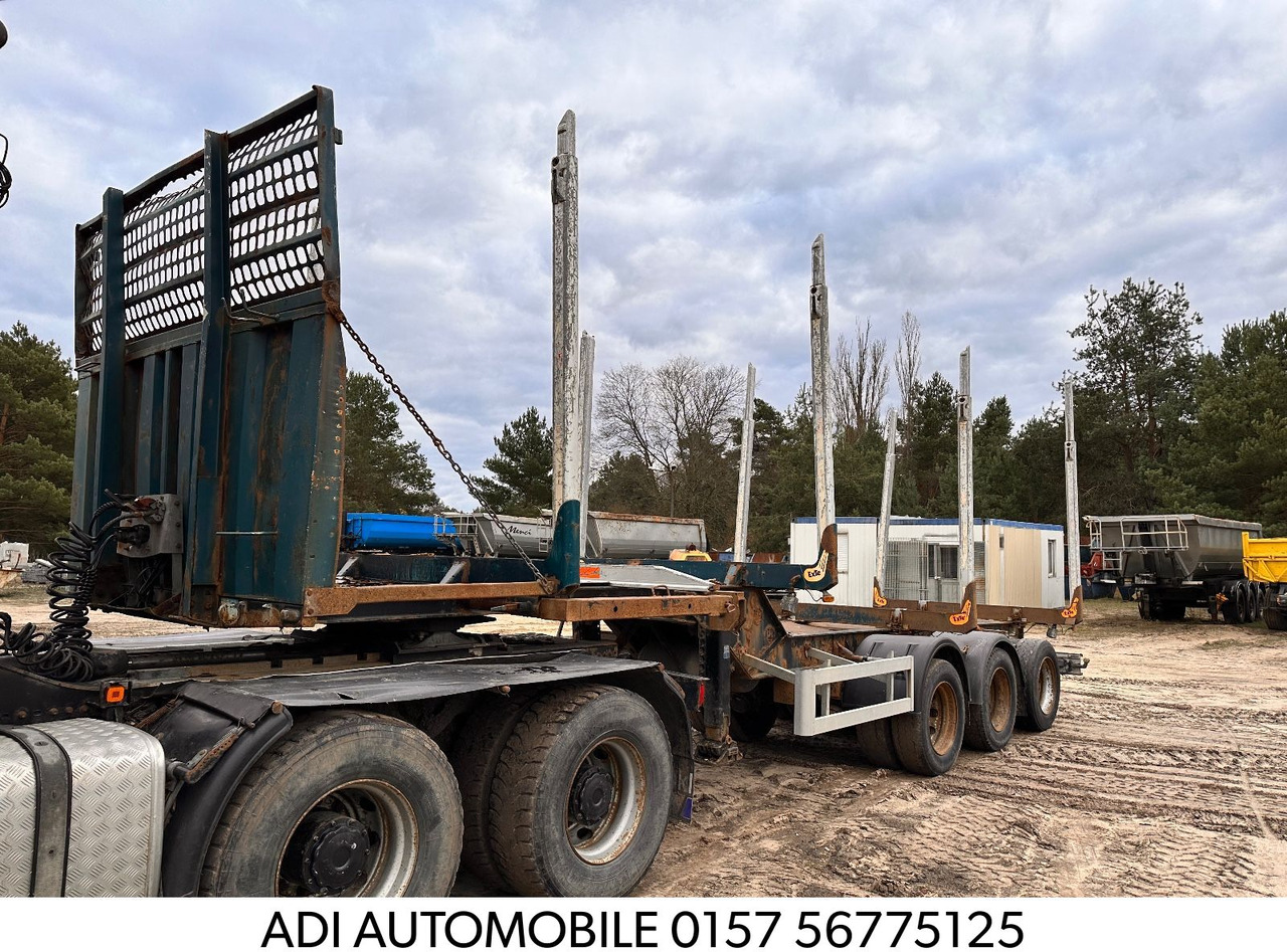 Holztransporter Achleitner 3STR36 - סמיטריילר עץ: תמונה 1 Holztransporter Achleitner 3STR36 - סמיטריילר עץ: תמונה 1