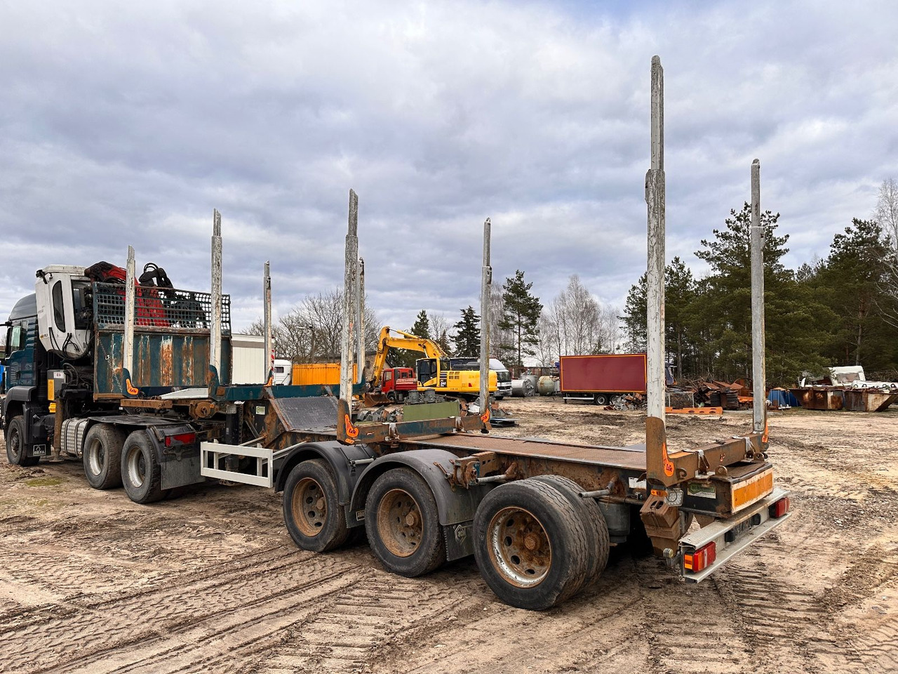 Holztransporter Achleitner 3STR36 - סמיטריילר עץ: תמונה 3 Holztransporter Achleitner 3STR36 - סמיטריילר עץ: תמונה 3