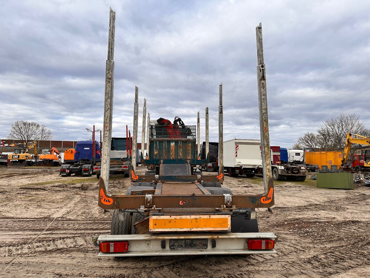 Holztransporter Achleitner 3STR36 - סמיטריילר עץ: תמונה 4 Holztransporter Achleitner 3STR36 - סמיטריילר עץ: תמונה 4
