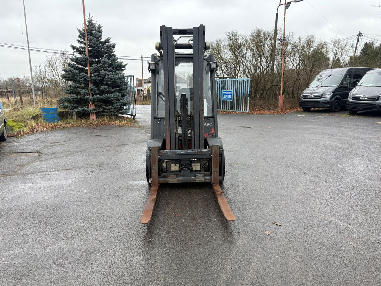 Linde H40 - מלגזת סולר: תמונה 3 Linde H40 - מלגזת סולר: תמונה 3
