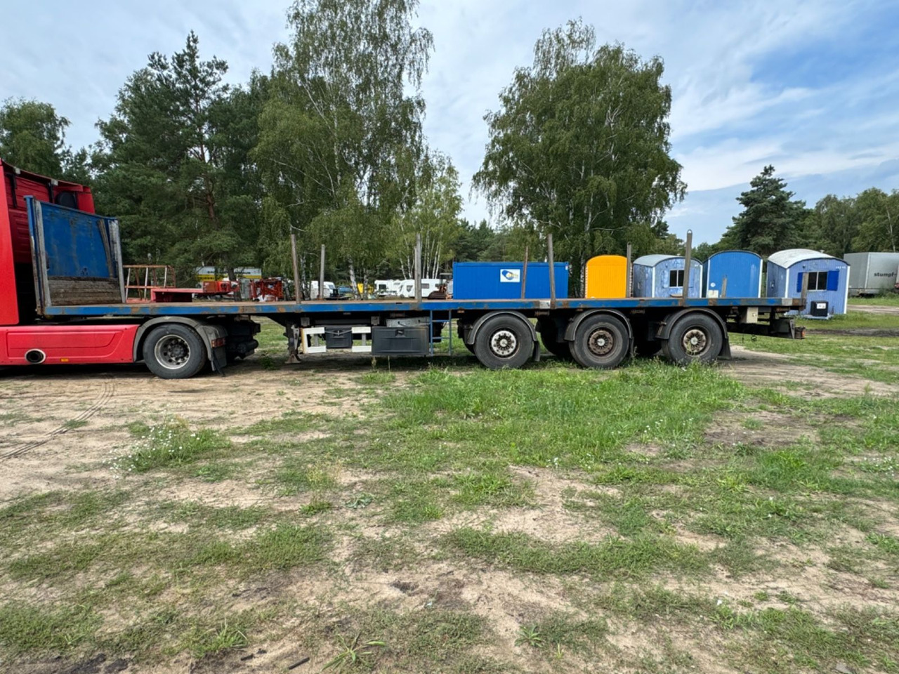 M&V NPSG31 - סמיטריילר צד נופל/ שטוח: תמונה 2 M&V NPSG31 - סמיטריילר צד נופל/ שטוח: תמונה 2