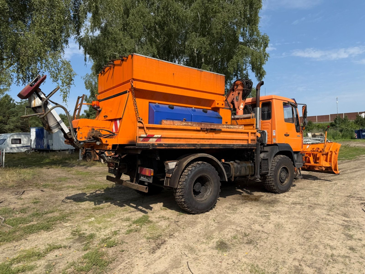 MAN 10.224 Atlas Kran Salzstreuer 4X4 - מזהיר, משאית מנוף: תמונה 5 MAN 10.224 Atlas Kran Salzstreuer 4X4 - מזהיר, משאית מנוף: תמונה 5