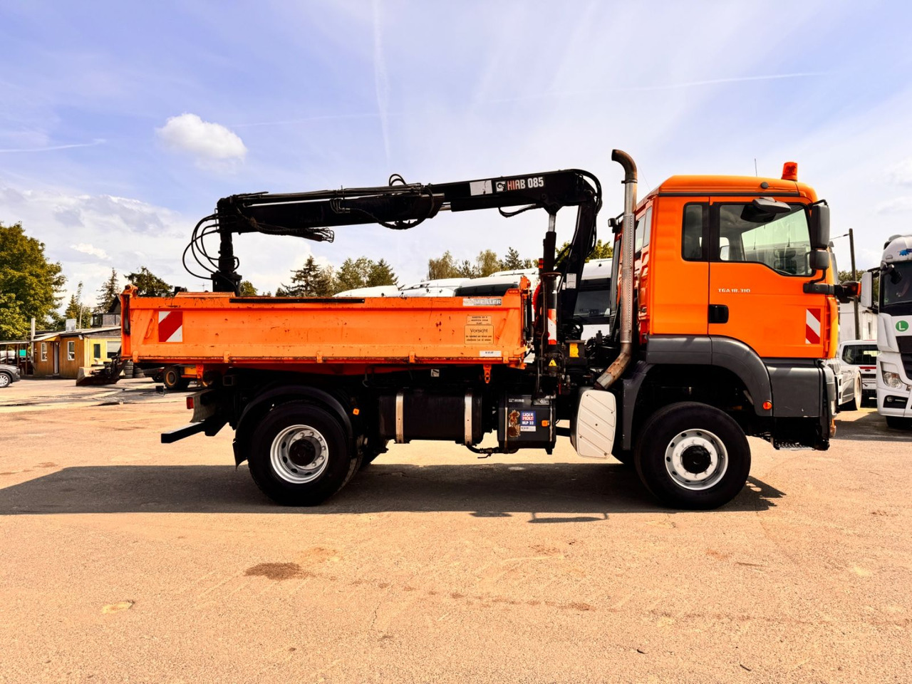 MAN TGA 18.310 Kipper - Kran 4x4 - מזהיר, משאית מנוף: תמונה 5 MAN TGA 18.310 Kipper - Kran 4x4 - מזהיר, משאית מנוף: תמונה 5