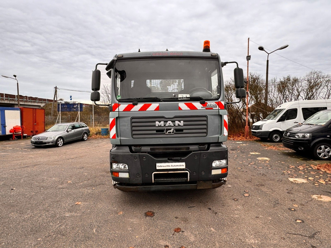 MAN TGA 18.350 Kipper - Kran 4x2 - מזהיר, משאית מנוף: תמונה 2 MAN TGA 18.350 Kipper - Kran 4x2 - מזהיר, משאית מנוף: תמונה 2