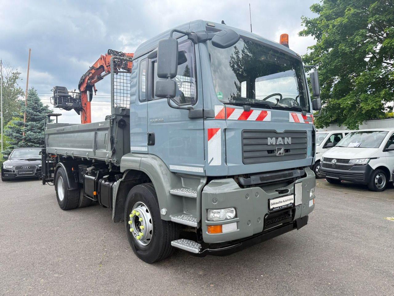 MAN TGA 18.350 Kran Terex - מזהיר, משאית מנוף: תמונה 1 MAN TGA 18.350 Kran Terex - מזהיר, משאית מנוף: תמונה 1