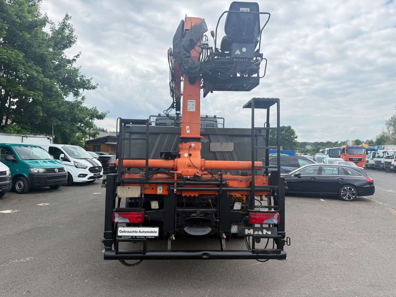 MAN TGA 18.350 Kran Terex - מזהיר, משאית מנוף: תמונה 4 MAN TGA 18.350 Kran Terex - מזהיר, משאית מנוף: תמונה 4