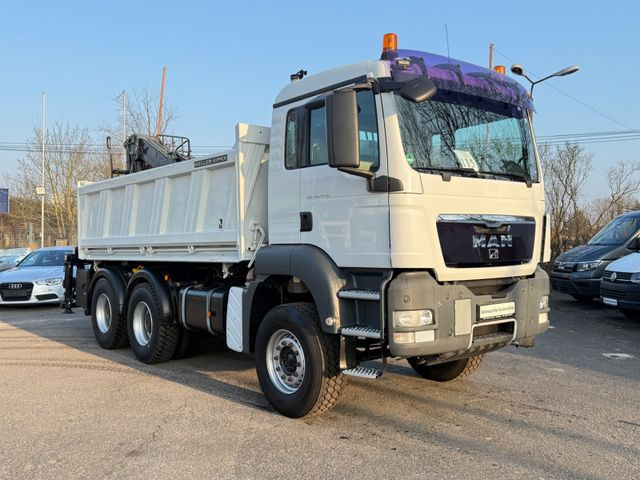 MAN TGS 26.400 Kipper mit Kran Jonsered 6x4 - מזהיר: תמונה 2 MAN TGS 26.400 Kipper mit Kran Jonsered 6x4 - מזהיר: תמונה 2