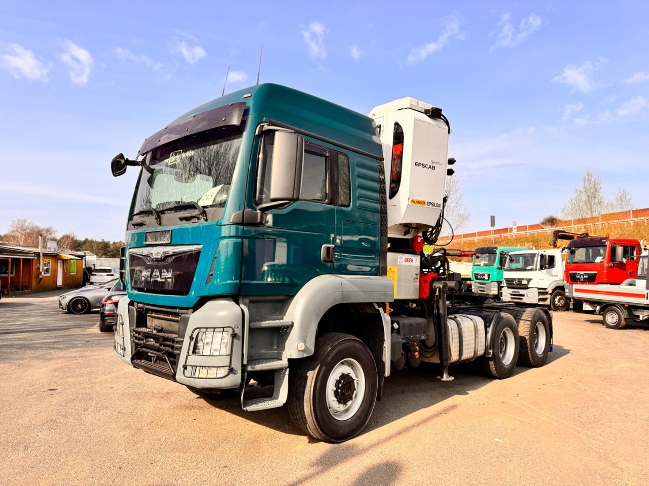 MAN TGS 26.480 Kran Palfinger Epsilon - יחידת טרקטור: תמונה 3 MAN TGS 26.480 Kran Palfinger Epsilon - יחידת טרקטור: תמונה 3