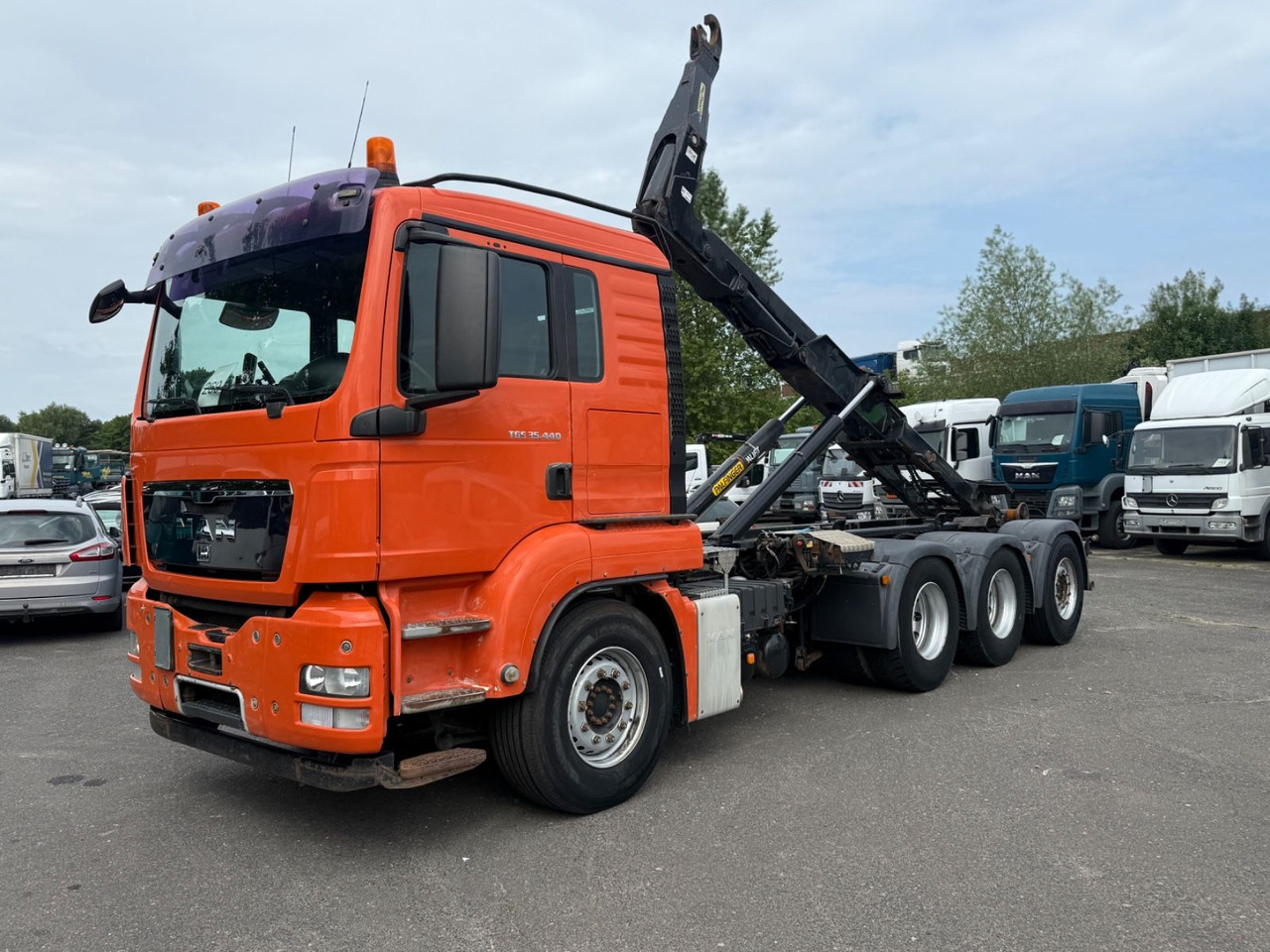 MAN TGS 35.440 - משאית הרמת וו: תמונה 1 MAN TGS 35.440 - משאית הרמת וו: תמונה 1
