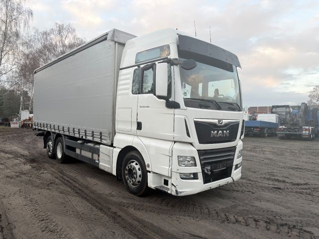 MAN TGX 26.460 FG 6x2 Motorschaden - משאית וילונות צד: תמונה 3 MAN TGX 26.460 FG 6x2 Motorschaden - משאית וילונות צד: תמונה 3