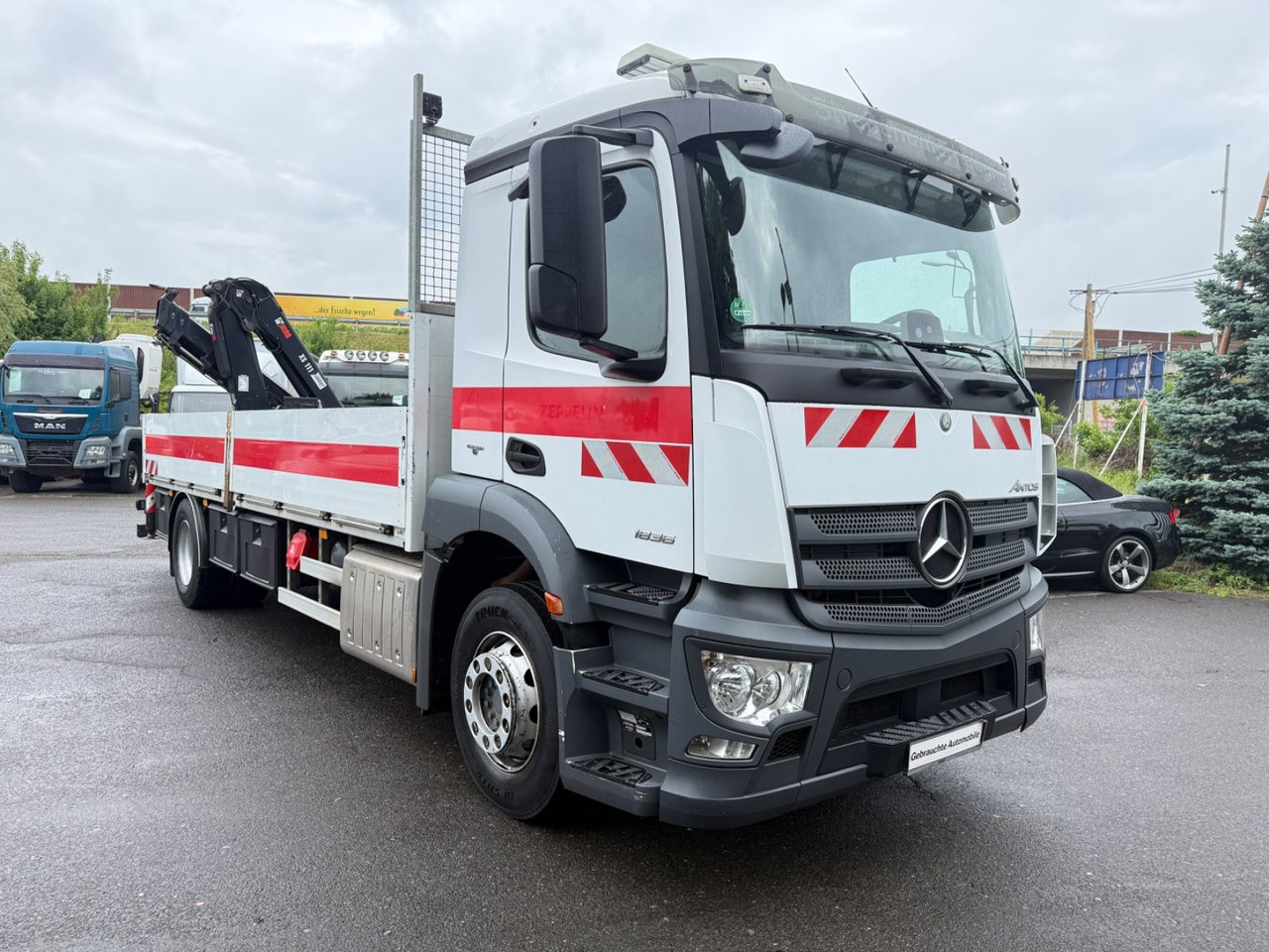 Mercedes-Benz Antos 1836 Kran Xiab - משאית צד נופל/ שטוחה, משאית מנוף: תמונה 5 Mercedes-Benz Antos 1836 Kran Xiab - משאית צד נופל/ שטוחה, משאית מנוף: תמונה 5