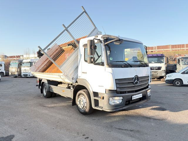 Mercedes-Benz Atego 1224 Kipper - Kran (HU SP Kranprüfung) Neu - מזהיר, משאית מנוף: תמונה 1 Mercedes-Benz Atego 1224 Kipper - Kran (HU SP Kranprüfung) Neu - מזהיר, משאית מנוף: תמונה 1