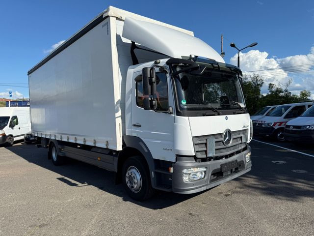 Mercedes-Benz Atego 1224 LBW 18 TKM - משאית וילונות צד: תמונה 1 Mercedes-Benz Atego 1224 LBW 18 TKM - משאית וילונות צד: תמונה 1