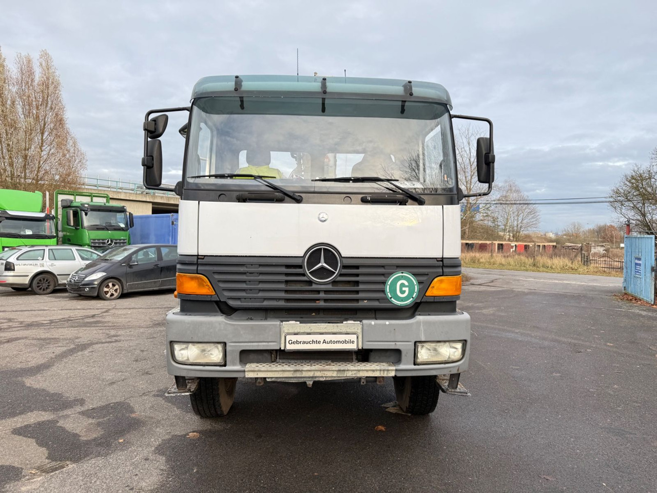 Mercedes-Benz Atego 1828 4x4 Kipper-Kran Atlas - מזהיר, משאית מנוף: תמונה 2 Mercedes-Benz Atego 1828 4x4 Kipper-Kran Atlas - מזהיר, משאית מנוף: תמונה 2