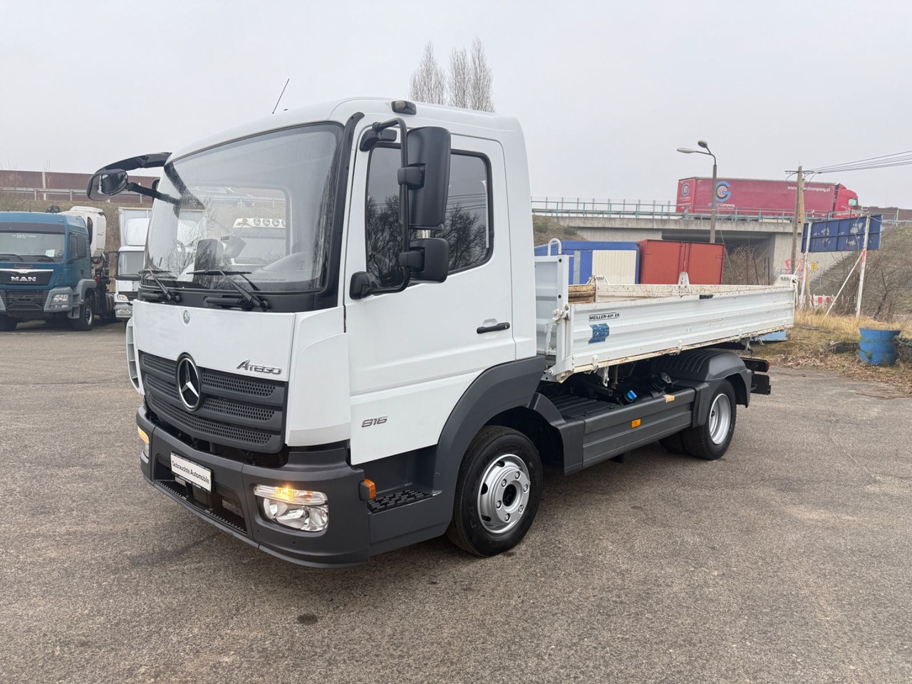 Mercedes-Benz Atego 816 Kipper 73 tkm - מזהיר: תמונה 3 Mercedes-Benz Atego 816 Kipper 73 tkm - מזהיר: תמונה 3