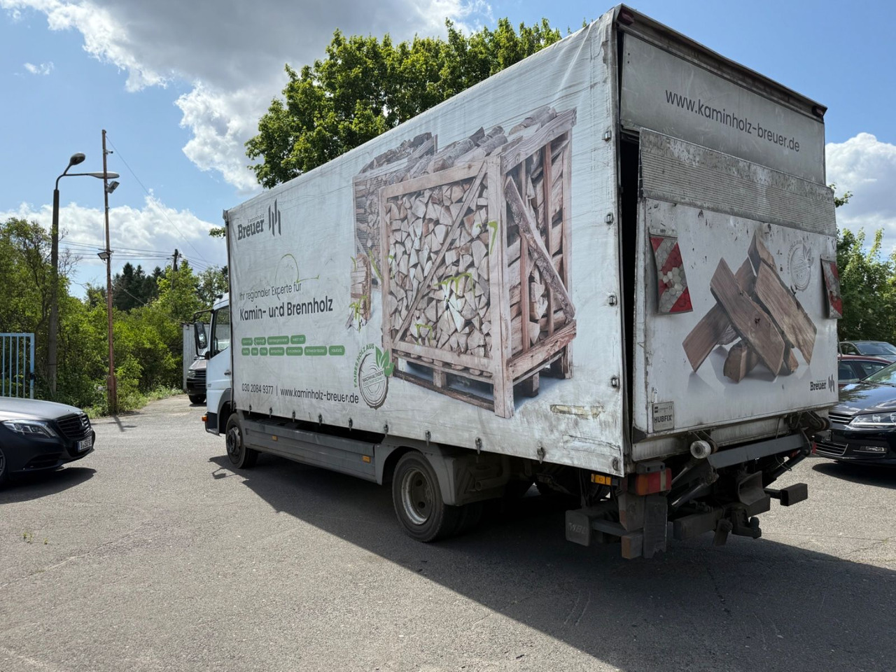 Mercedes-Benz Atego 817 - משאית וילונות צד: תמונה 5 Mercedes-Benz Atego 817 - משאית וילונות צד: תמונה 5
