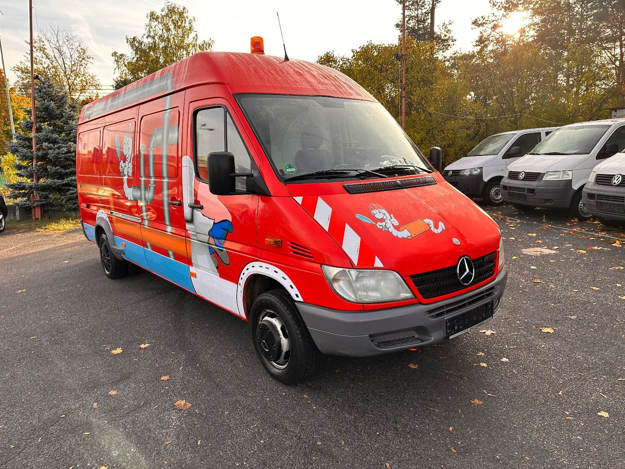 Mercedes-Benz Sprinter 413 CDI Saug- und Druckwagen - משאית ואקום: תמונה 2 Mercedes-Benz Sprinter 413 CDI Saug- und Druckwagen - משאית ואקום: תמונה 2