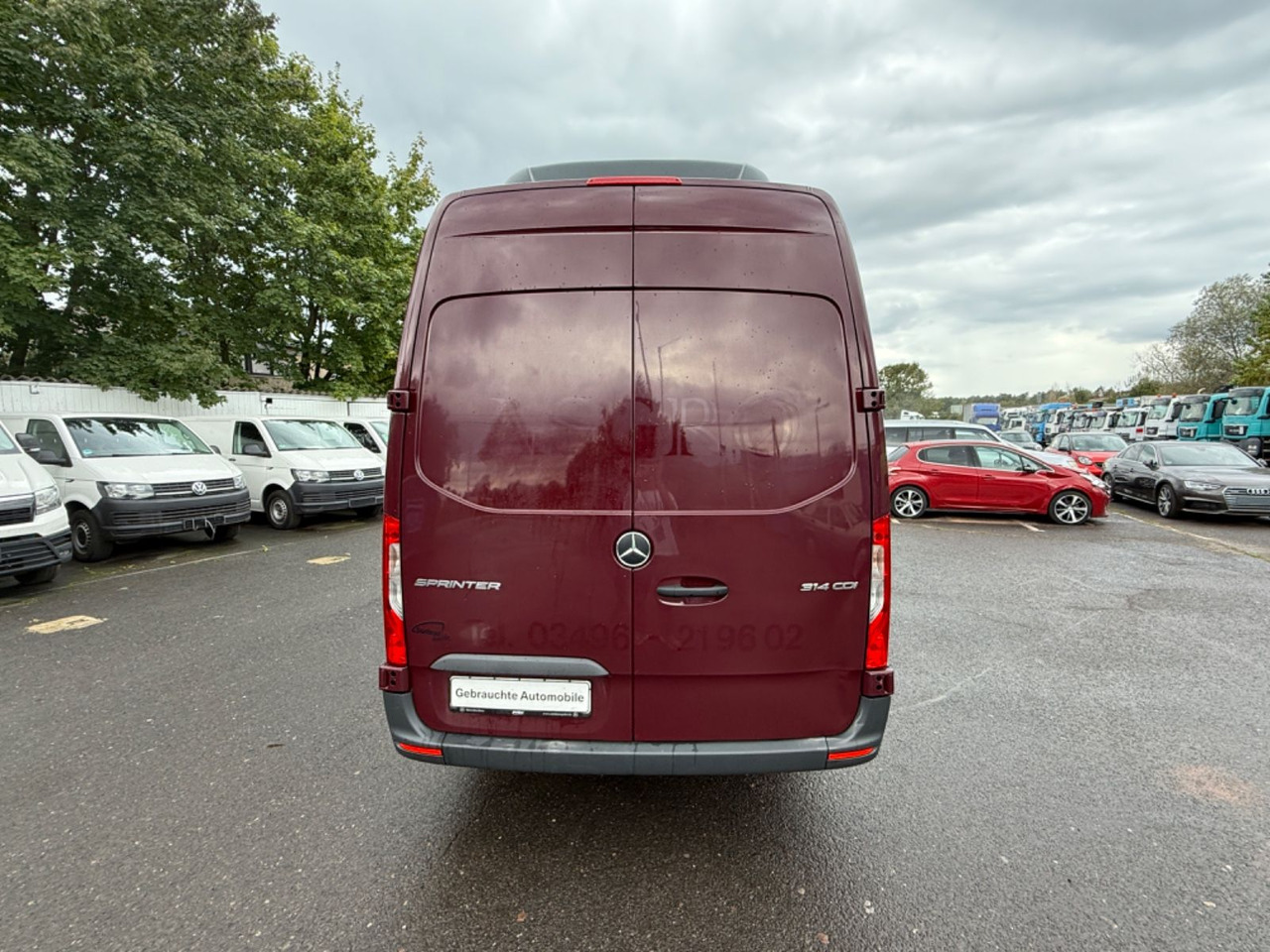 Mercedes-Benz Sprinter Kasten 314 CDI - כלי רכב מסחרי עם לוח: תמונה 5 Mercedes-Benz Sprinter Kasten 314 CDI - כלי רכב מסחרי עם לוח: תמונה 5