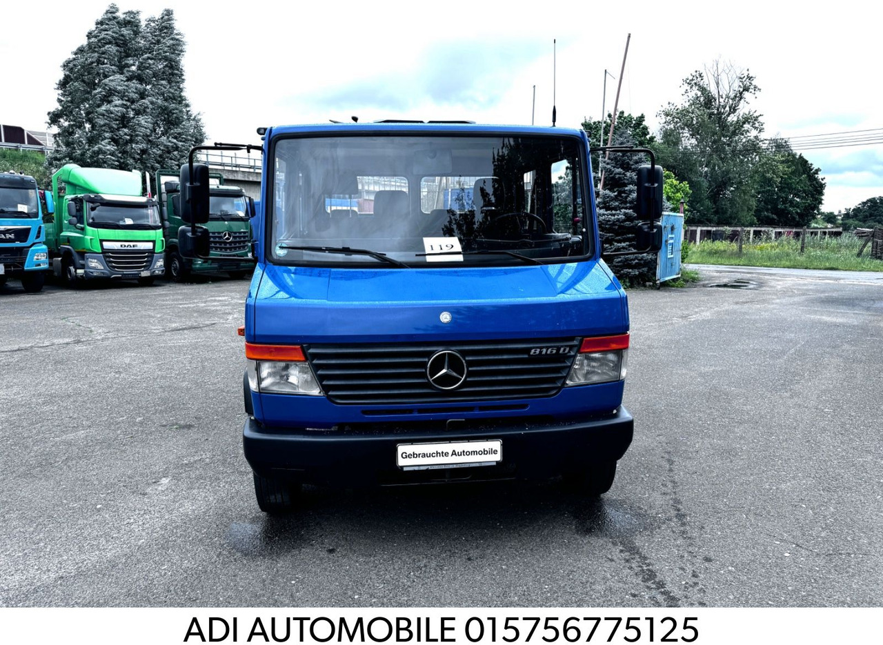 Mercedes-Benz Vario FGDK 816 D - משאית צד נופל/ שטוחה: תמונה 1 Mercedes-Benz Vario FGDK 816 D - משאית צד נופל/ שטוחה: תמונה 1