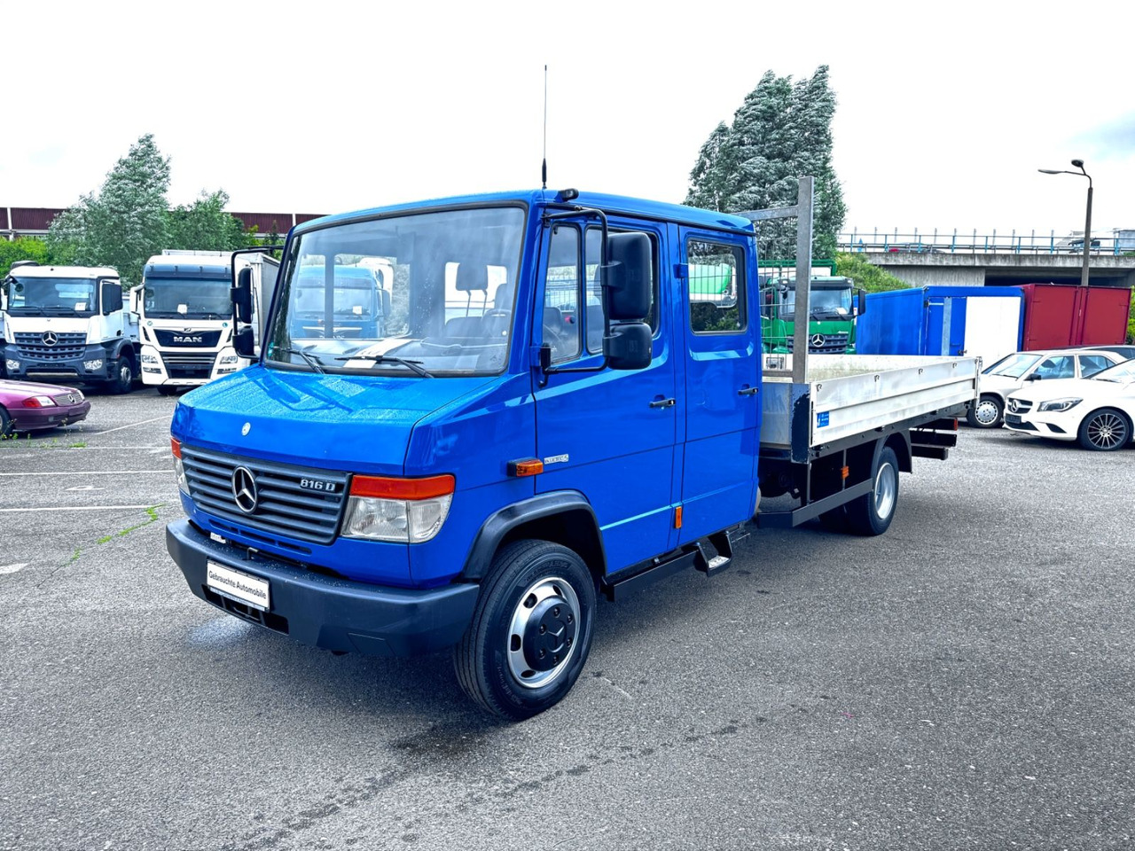 Mercedes-Benz Vario FGDK 816 D - משאית צד נופל/ שטוחה: תמונה 3 Mercedes-Benz Vario FGDK 816 D - משאית צד נופל/ שטוחה: תמונה 3
