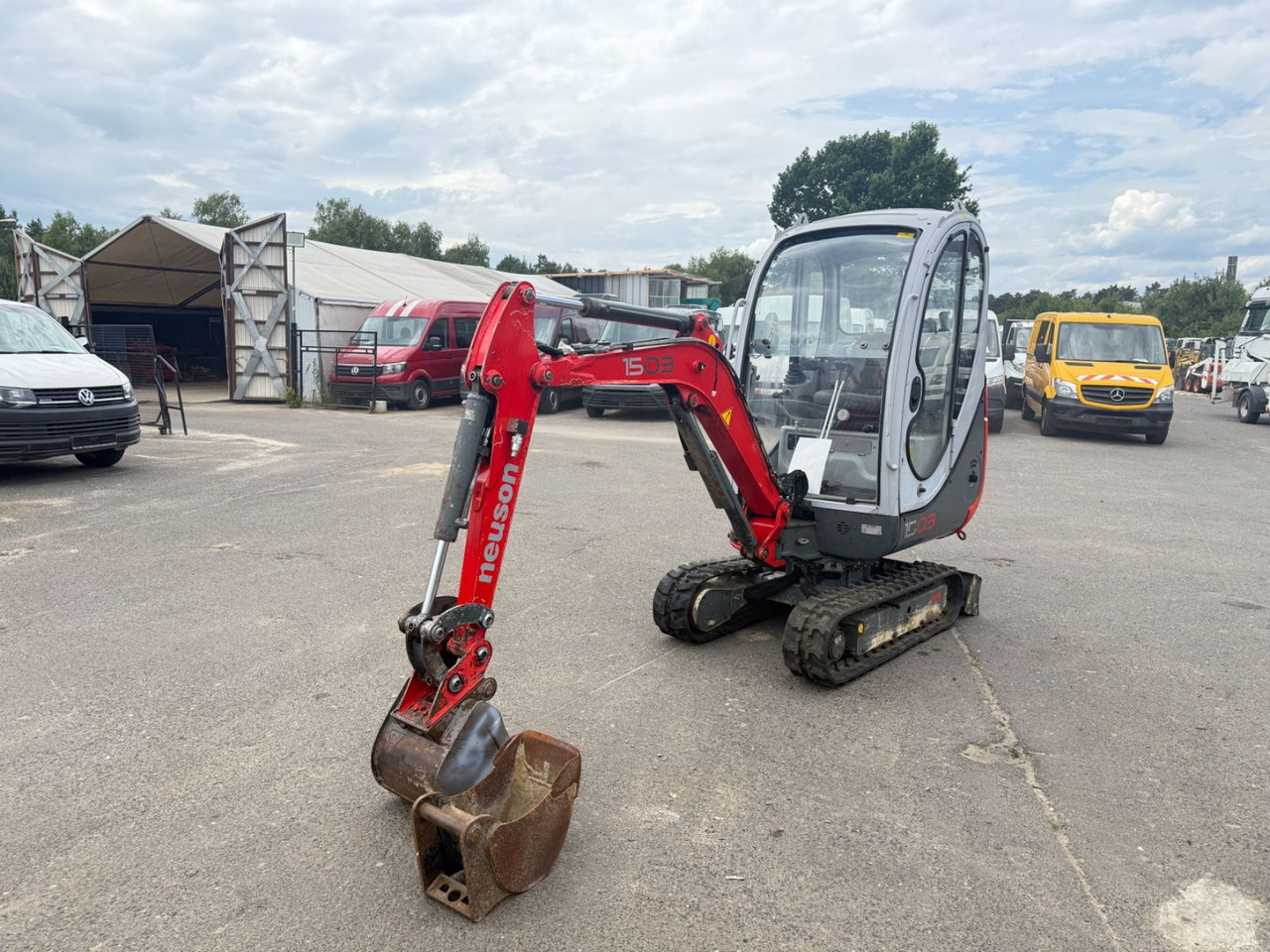 Neuson 1503 RD Knickmatik Hydr.verstellbare Laufwerke - מיני מחפר: תמונה 4 Neuson 1503 RD Knickmatik Hydr.verstellbare Laufwerke - מיני מחפר: תמונה 4