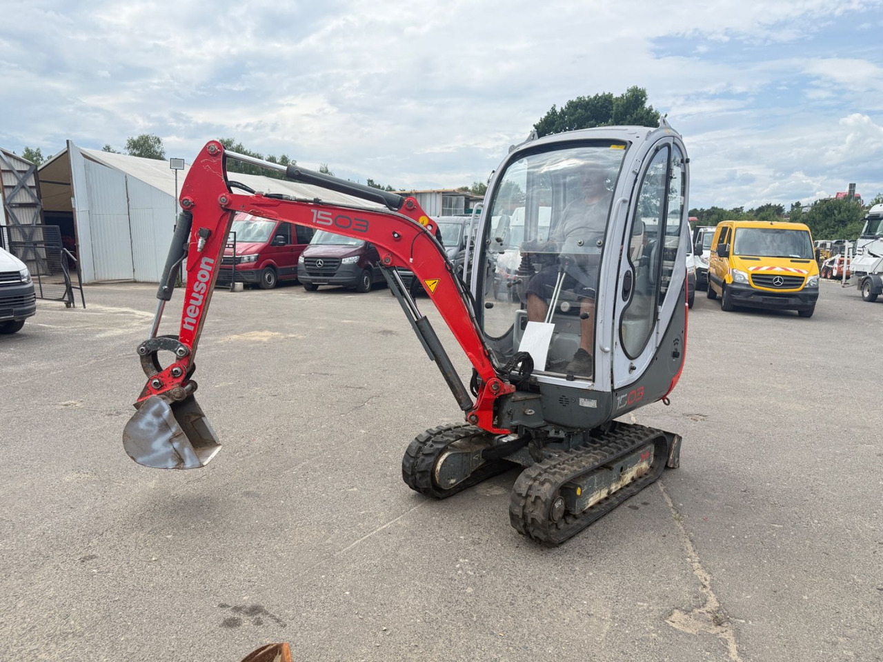 Neuson 1503 RD Knickmatik Hydr.verstellbare Laufwerke - מיני מחפר: תמונה 5 Neuson 1503 RD Knickmatik Hydr.verstellbare Laufwerke - מיני מחפר: תמונה 5