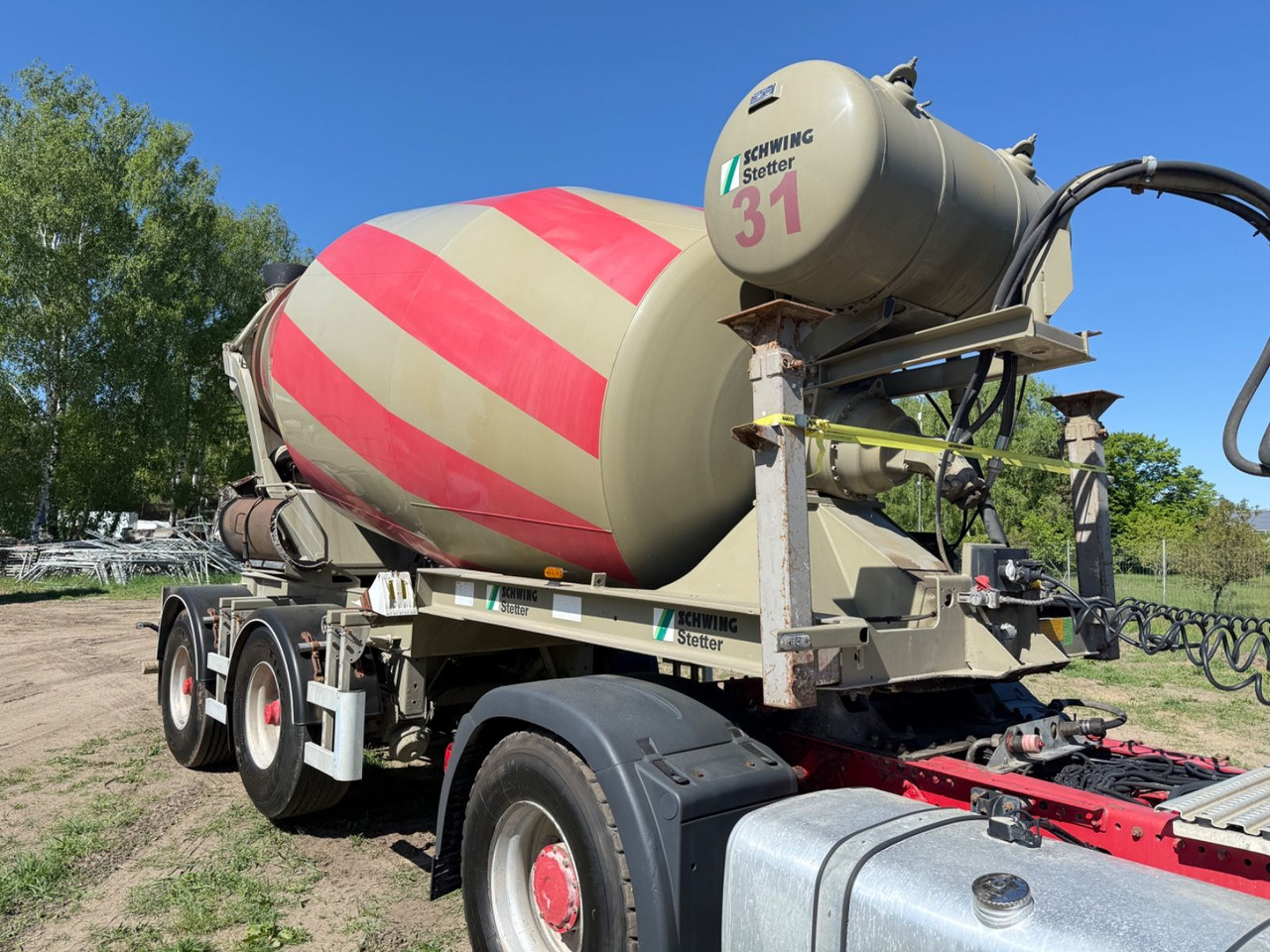 Stetter Mischer-Mixer Typ AM 10 FH Betonmischer - מערבל בטון סמיטרליילר: תמונה 1 Stetter Mischer-Mixer Typ AM 10 FH Betonmischer - מערבל בטון סמיטרליילר: תמונה 1