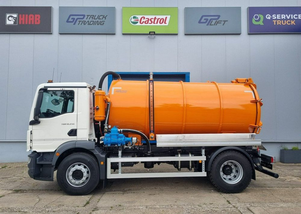 MAN TGM 18.250, zabudowa asenizacyjna Janco/GP Lift - משאית אשפה: תמונה 2 MAN TGM 18.250, zabudowa asenizacyjna Janco/GP Lift - משאית אשפה: תמונה 2