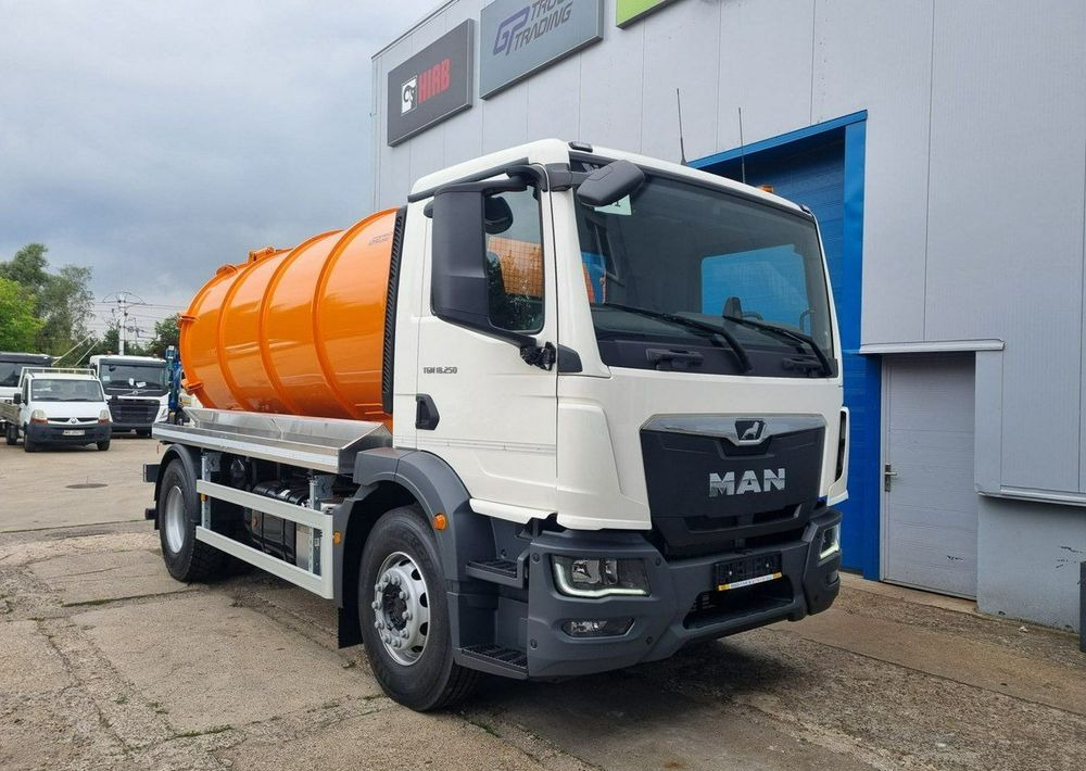 MAN TGM 18.250, zabudowa asenizacyjna Janco/GP Lift - משאית אשפה: תמונה 3 MAN TGM 18.250, zabudowa asenizacyjna Janco/GP Lift - משאית אשפה: תמונה 3