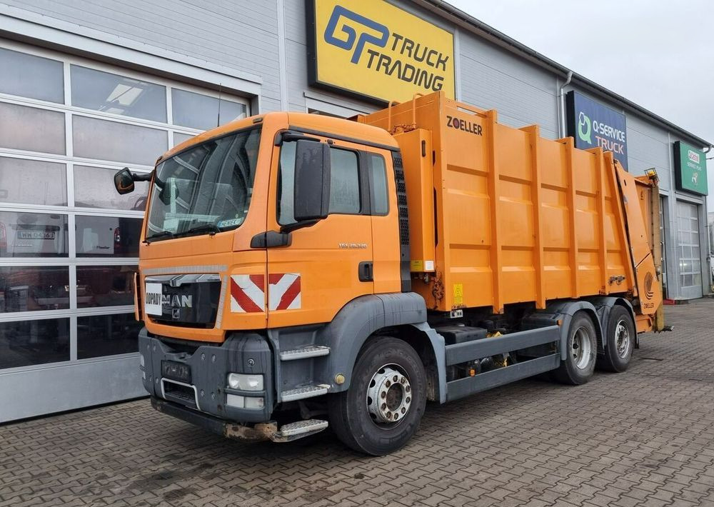 MAN TGS 28.320, śmieciarka Zoeller - משאית אשפה: תמונה 1 MAN TGS 28.320, śmieciarka Zoeller - משאית אשפה: תמונה 1