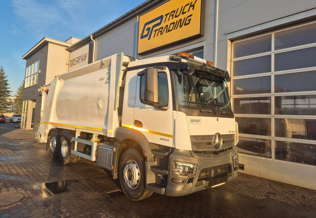 Mercedes-Benz Actros 2633, śmieciarka Farid - משאית אשפה: תמונה 1 Mercedes-Benz Actros 2633, śmieciarka Farid - משאית אשפה: תמונה 1