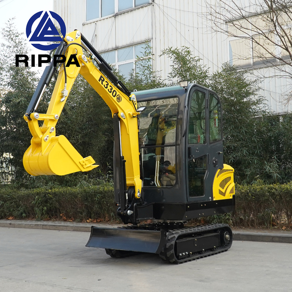 RIPPA R330-Rapid delivery-Kubota engine-Cab-Air Conditioner -CE certification - מיני מחפר: תמונה 1 RIPPA R330-Rapid delivery-Kubota engine-Cab-Air Conditioner -CE certification - מיני מחפר: תמונה 1