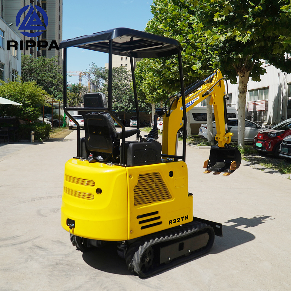 חָדָשׁ מיני מחפר Rippa R327-Kubota/Changchai engine-Global stocking Rapid delivery: תמונה 23