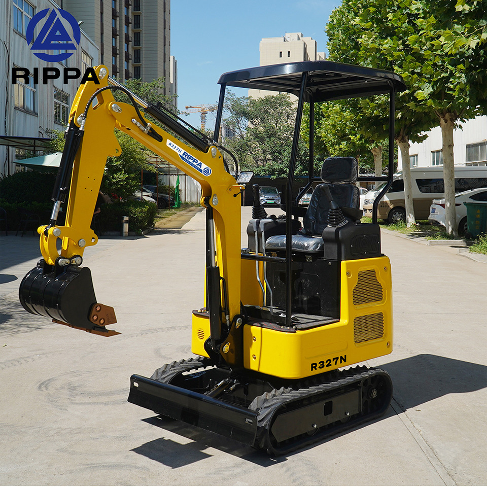 חָדָשׁ מיני מחפר Rippa R327-Kubota/Changchai engine-Global stocking Rapid delivery: תמונה 19