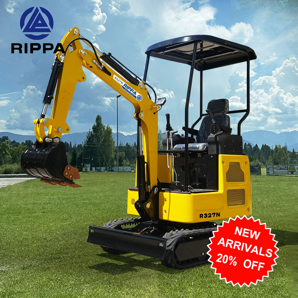 Rippa R327-Strong Performance| Competitive Price| Rapid Delivery|Optional Kubota Engine - מיני מחפר: תמונה 1 Rippa R327-Strong Performance| Competitive Price| Rapid Delivery|Optional Kubota Engine - מיני מחפר: תמונה 1