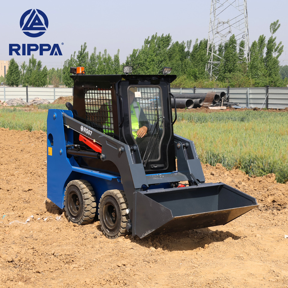 Rippa RS07 skid steer loader Kubota engine EPA dealer more favorable - מעמיס היגוי החלקה: תמונה 3 Rippa RS07 skid steer loader Kubota engine EPA dealer more favorable - מעמיס היגוי החלקה: תמונה 3