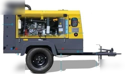 ATLAS COPCO 300 CFM - מדחס אוויר: תמונה 4 ATLAS COPCO 300 CFM - מדחס אוויר: תמונה 4