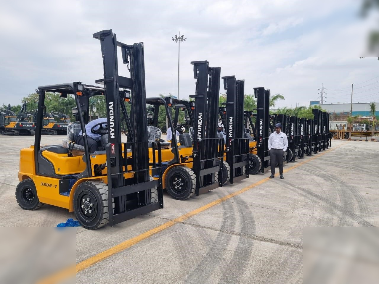 HYUNDAI 35DE-7 - מלגזה: תמונה 5 HYUNDAI 35DE-7 - מלגזה: תמונה 5