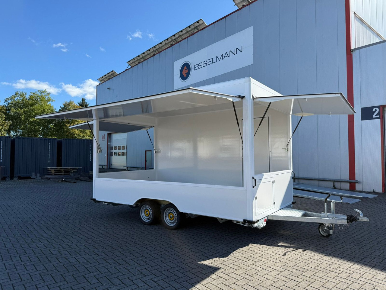 Esselmann Karello 4.2i Verkaufsanhänger Imbiss - קרון נגרר לממכר: תמונה 2 Esselmann Karello 4.2i Verkaufsanhänger Imbiss - קרון נגרר לממכר: תמונה 2