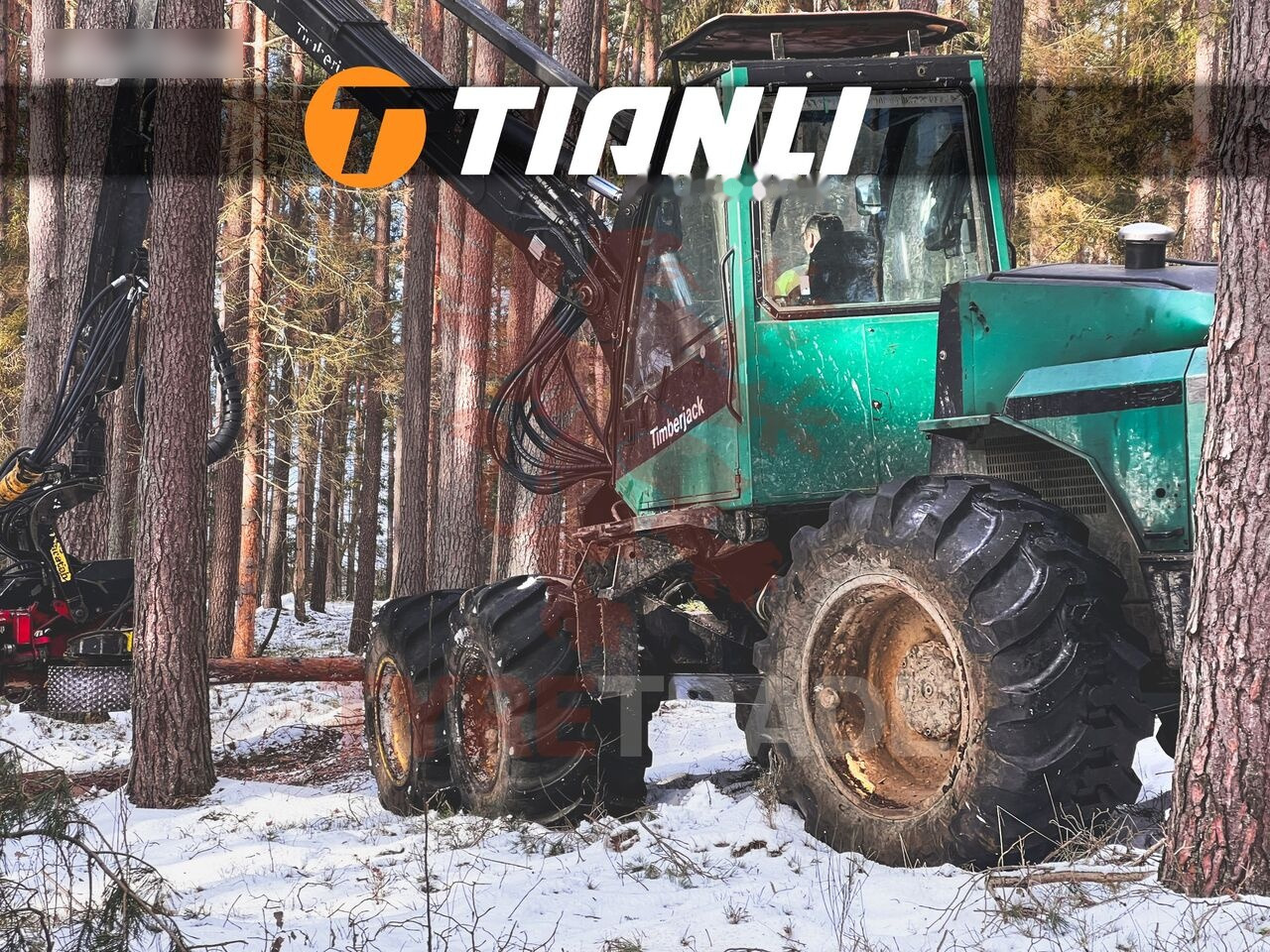 Tianli 700/55-34 LSMG-T 24PR 156A8 TL LOG STOMPER METRIC GRIP - צמיג עבור ציוד יער: תמונה 3 Tianli 700/55-34 LSMG-T 24PR 156A8 TL LOG STOMPER METRIC GRIP - צמיג עבור ציוד יער: תמונה 3