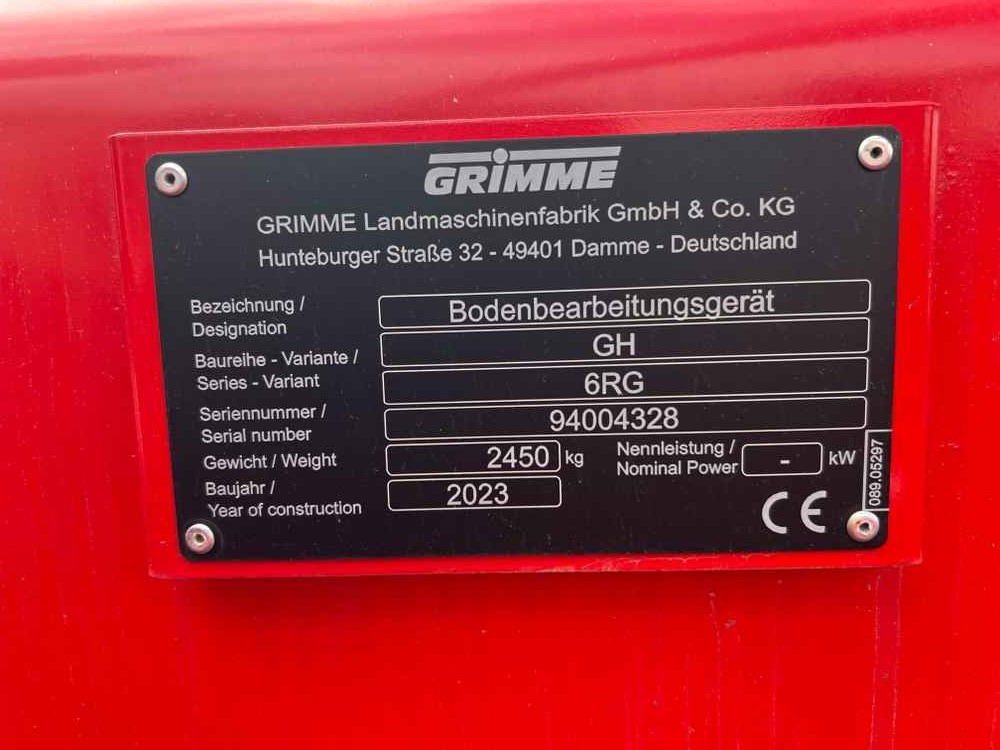 Grimme GH 6 - מקצרה: תמונה 2 Grimme GH 6 - מקצרה: תמונה 2