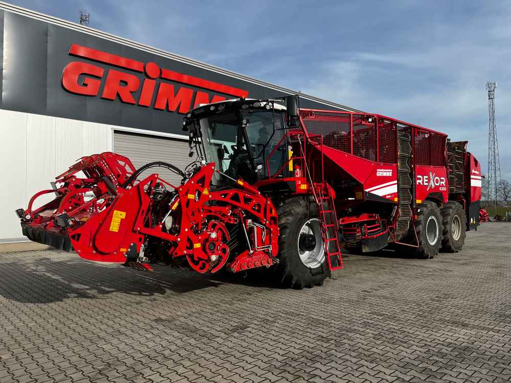 Grimme REXOR 6300 Platinum - מקצרת סלק: תמונה 1 Grimme REXOR 6300 Platinum - מקצרת סלק: תמונה 1
