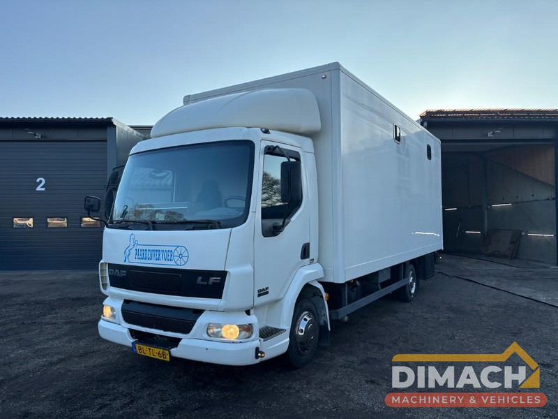 DAF FA LF45.150 4 paards, laadlift. Horsetruck NL truck - משאית סוסים: תמונה 1 DAF FA LF45.150 4 paards, laadlift. Horsetruck NL truck - משאית סוסים: תמונה 1