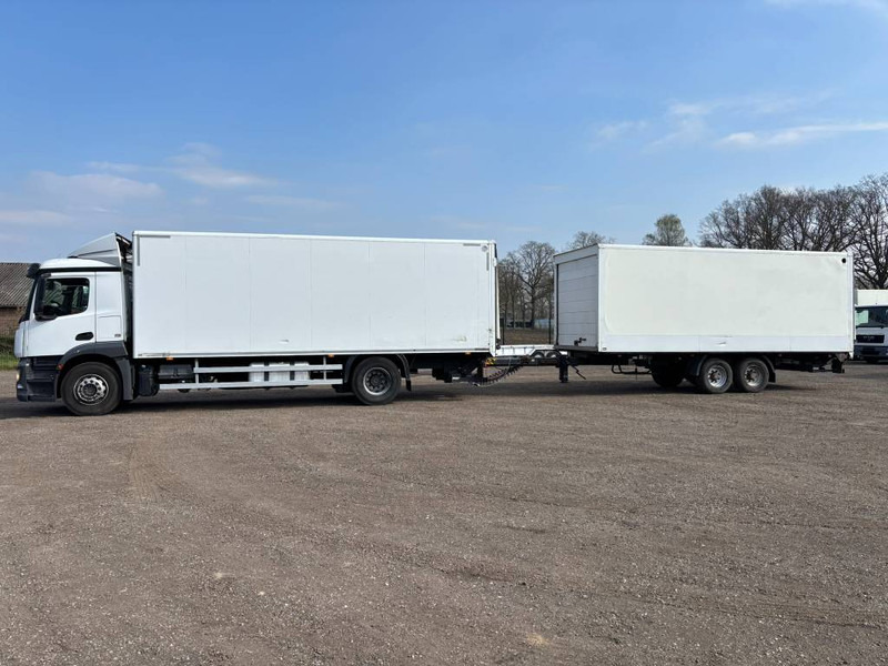 Mercedes-Benz Antos 1833 Euro6 4x2 + anhanger koffer - משאית תיבה: תמונה 1 Mercedes-Benz Antos 1833 Euro6 4x2 + anhanger koffer - משאית תיבה: תמונה 1