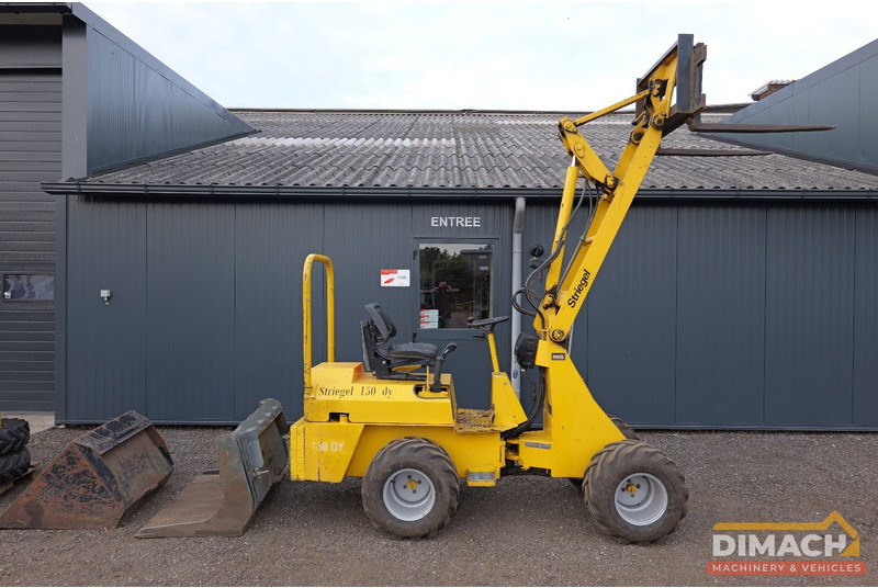 Striegel 150 DYA minishovel met 2 bakken en palletvorken en extra banden - מעמיס: תמונה 2 Striegel 150 DYA minishovel met 2 bakken en palletvorken en extra banden - מעמיס: תמונה 2