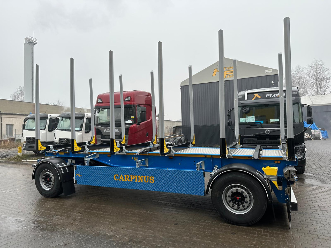 Hydrofast Przyczepa 2 osiowa do drewna stosowego HFP2/2-axle timber trailer HFP2 - קרון נגרר לעץ: תמונה 1 Hydrofast Przyczepa 2 osiowa do drewna stosowego HFP2/2-axle timber trailer HFP2 - קרון נגרר לעץ: תמונה 1