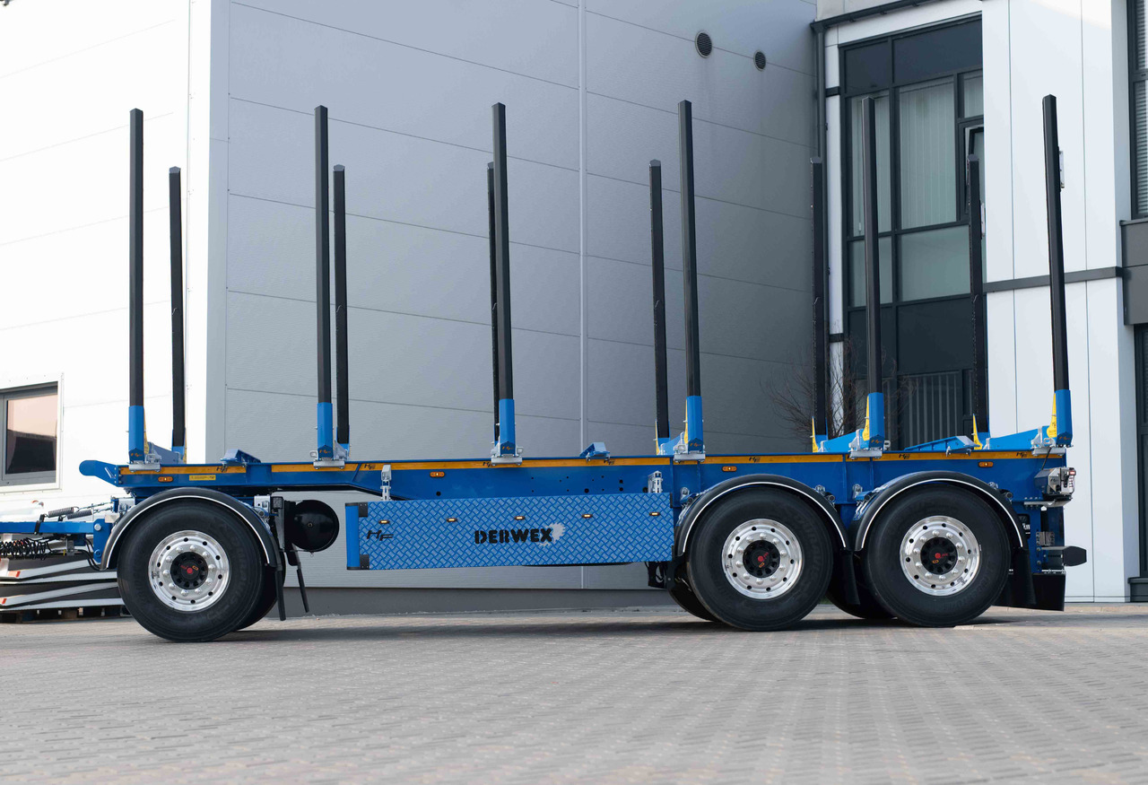 Hydrofast Przyczepa 3 - osiowa / 3 axles trailer for timber transport / 3 Achsen Anhänger für Holztransport - קרון נגרר לעץ: תמונה 1 Hydrofast Przyczepa 3 - osiowa / 3 axles trailer for timber transport / 3 Achsen Anhänger für Holztransport - קרון נגרר לעץ: תמונה 1