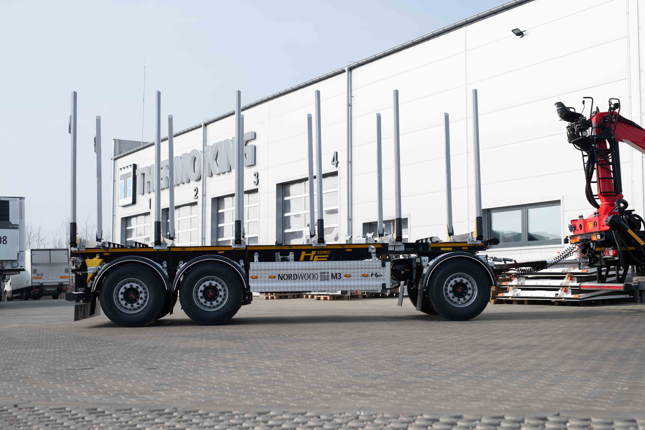Hydrofast Przyczepa 3 - osiowa / 3 axles trailer for timber transport / 3 Achsen Anhänger für Holztransport - קרון נגרר לעץ: תמונה 4 Hydrofast Przyczepa 3 - osiowa / 3 axles trailer for timber transport / 3 Achsen Anhänger für Holztransport - קרון נגרר לעץ: תמונה 4