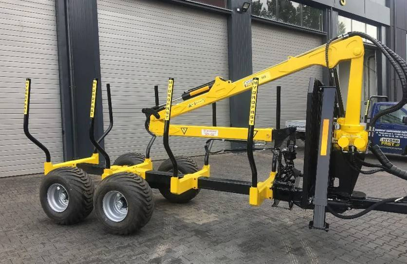 Hydrofast Timber Harvesting Trailer/Forstanhänger/Przyczepka do zrywki drewna H9 - קרון נגרר ליערות: תמונה 3 Hydrofast Timber Harvesting Trailer/Forstanhänger/Przyczepka do zrywki drewna H9 - קרון נגרר ליערות: תמונה 3