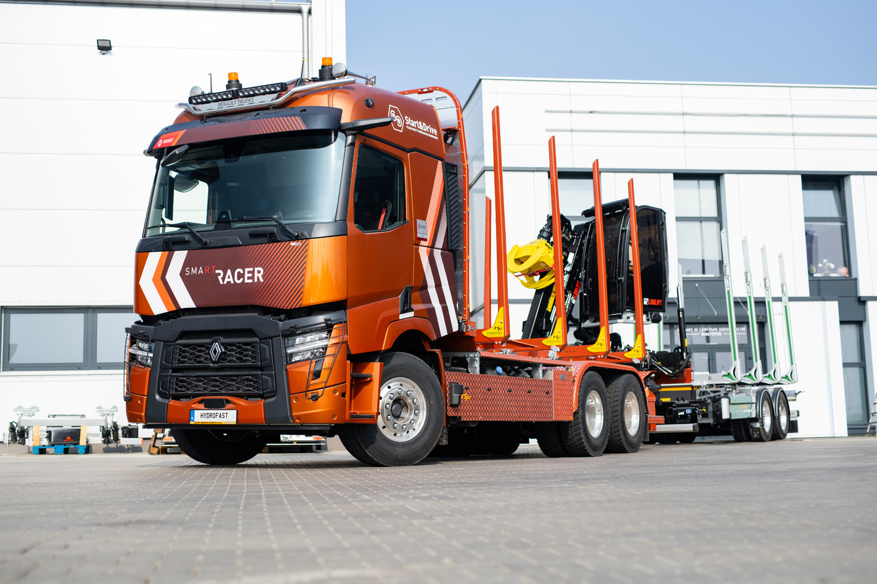 RENAULT TRUCKS C P6X4 Zabudowa do transportu drewna / Timber transport truck / Holztransportwagen/Camion de transport lemn - משאית עץ, משאית חשמלית: תמונה 4 RENAULT TRUCKS C P6X4 Zabudowa do transportu drewna / Timber transport truck / Holztransportwagen/Camion de transport lemn - משאית עץ, משאית חשמלית: תמונה 4